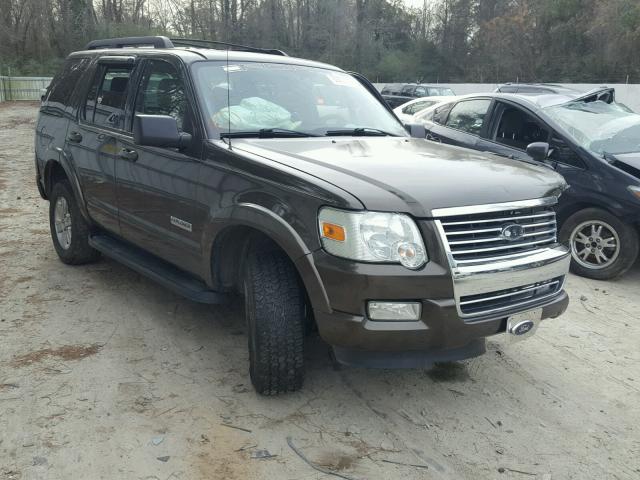 1FMEU63E28UA72516 - 2008 FORD EXPLORER X GRAY photo 1