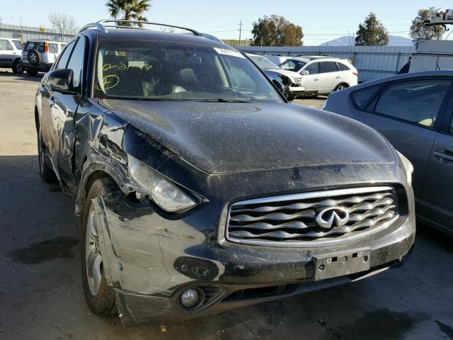 JNRAS18W99M159537 - 2009 INFINITI FX35 BLACK photo 1