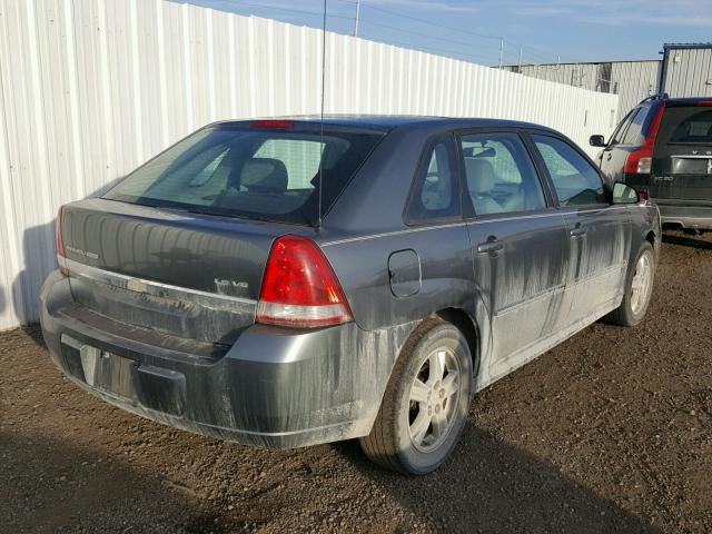 1G1ZT62844F230981 - 2004 CHEVROLET MALIBU MAX GRAY photo 4