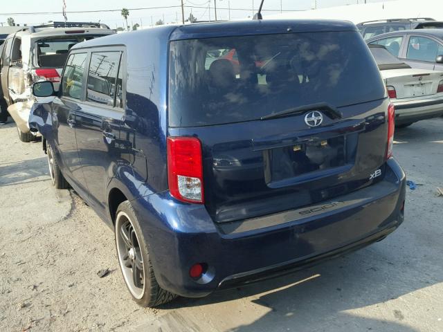 JTLZE4FE1EJ054884 - 2014 TOYOTA SCION XB BLUE photo 3