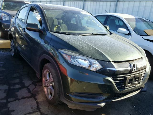 3CZRU5H3XHG700214 - 2017 HONDA HR-V LX GREEN photo 1