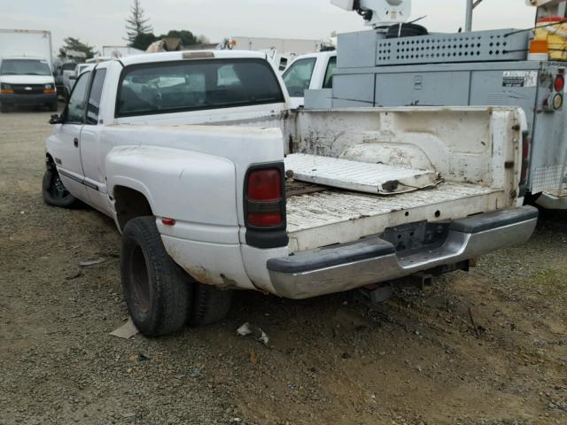 1B7MC33751J535081 - 2001 DODGE RAM 3500 WHITE photo 3