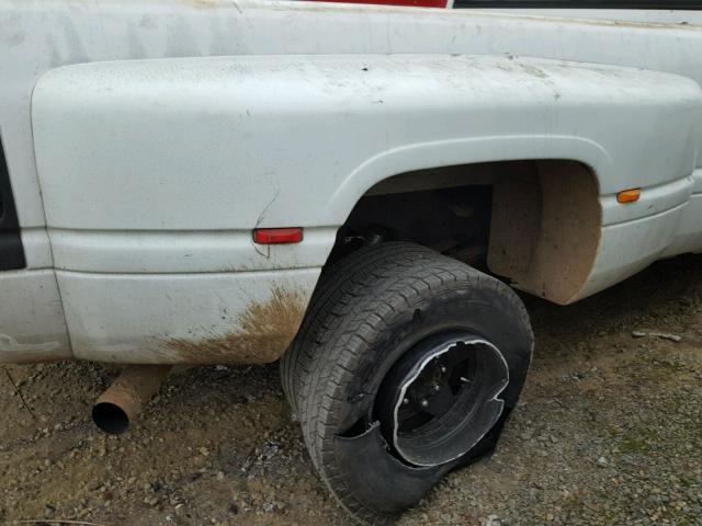 1B7MC33751J535081 - 2001 DODGE RAM 3500 WHITE photo 9