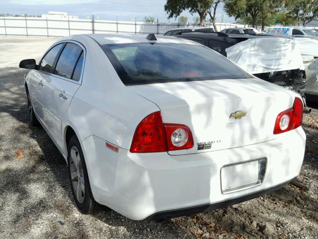 1G1ZC5EU5CF374878 - 2012 CHEVROLET MALIBU 1LT WHITE photo 3