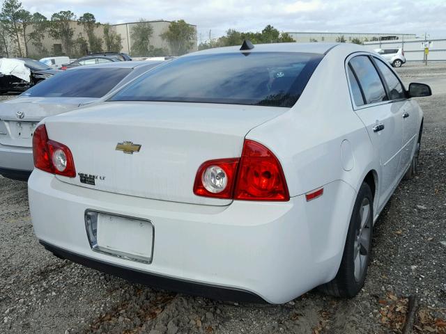 1G1ZC5EU5CF374878 - 2012 CHEVROLET MALIBU 1LT Ақ фото 4