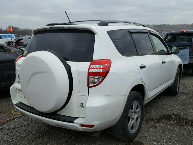 2T3ZF4DV5BW079716 - 2011 TOYOTA RAV4 WHITE photo 4