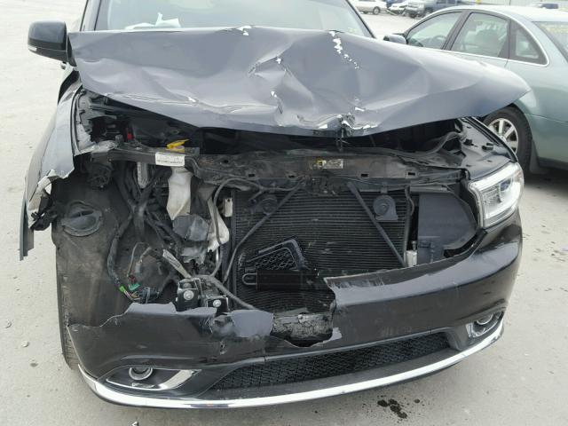 1C4RDHDG4EC979500 - 2014 DODGE DURANGO LI BLACK photo 9