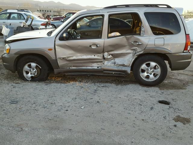 4F2CU08172KM17847 - 2002 MAZDA TRIBUTE LX GOLD photo 10