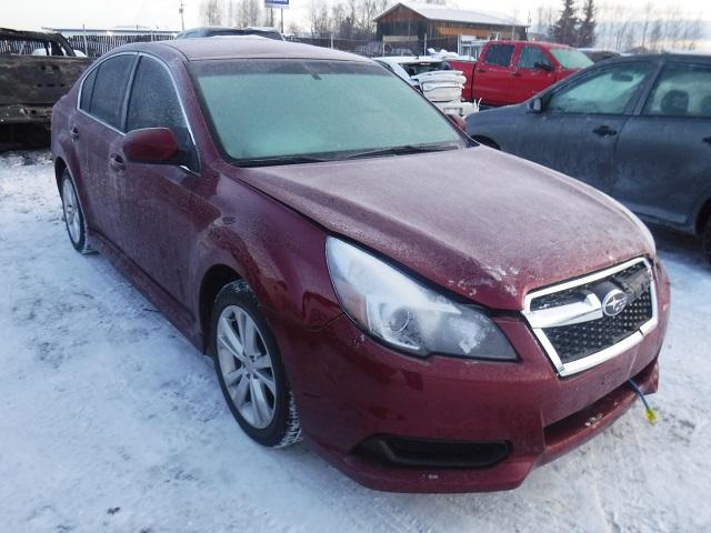 4S3BMCC66E3021004 - 2014 SUBARU LEGACY 2.5 RED photo 1