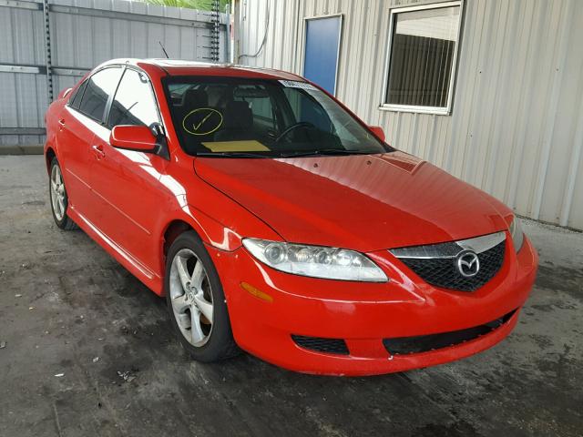 1YVHP84C855M57323 - 2005 MAZDA 6 I წითელი ფოტო 1