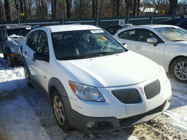 5Y2SL65807Z443322 - 2007 PONTIAC VIBE WHITE photo 1