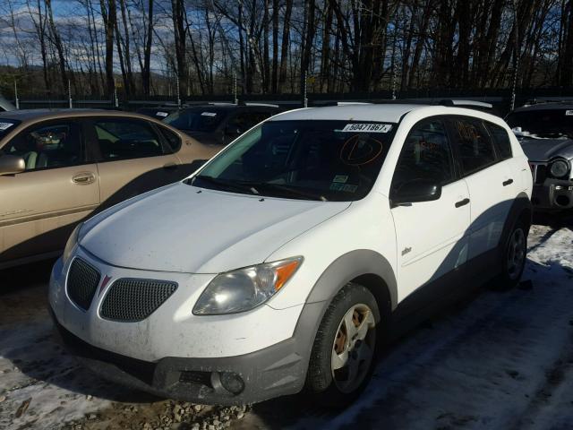 5Y2SL65807Z443322 - 2007 PONTIAC VIBE WHITE photo 2