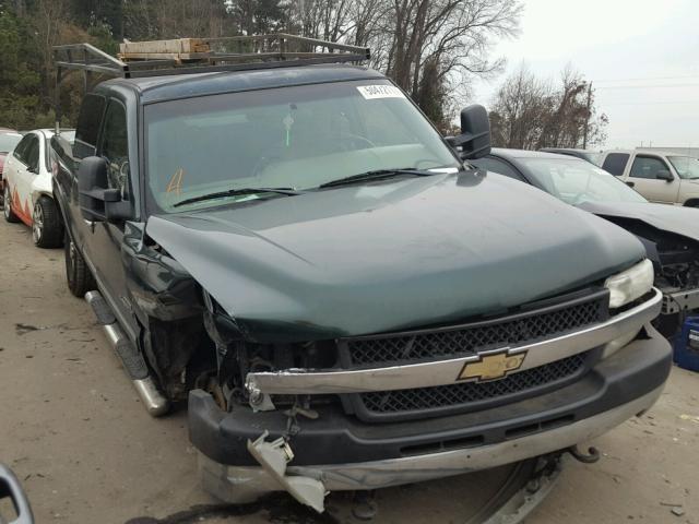 1GCHC29191E287554 - 2001 CHEVROLET SILVERADO GREEN photo 1