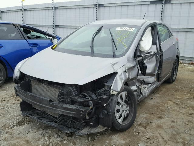 KMHD35LH9GU268700 - 2016 HYUNDAI ELANTRA GT GRAY photo 2