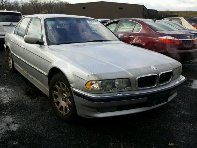 WBAGG83471DN81205 - 2001 BMW 740 I AUTO SILVER photo 1