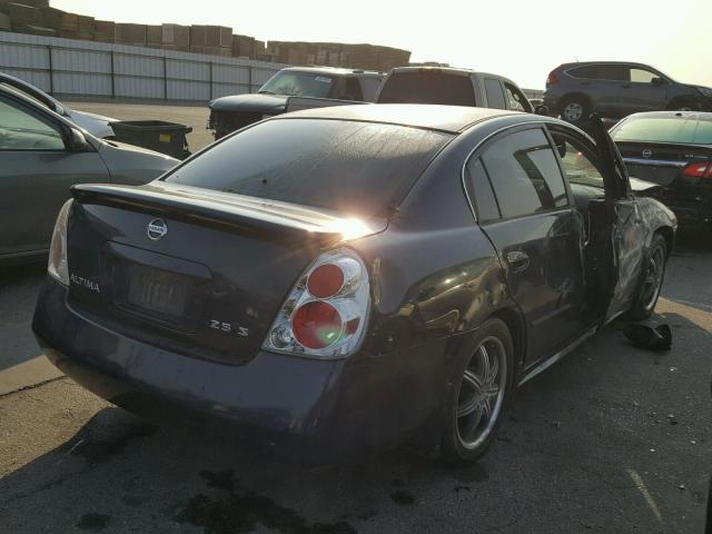 1N4AL11D56N311394 - 2006 NISSAN ALTIMA S BLUE photo 4