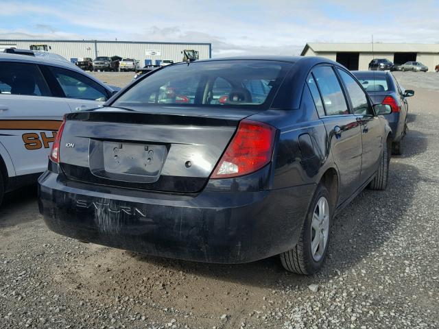 1G8AJ55F37Z185401 - 2007 SATURN ION LEVEL BLACK photo 4
