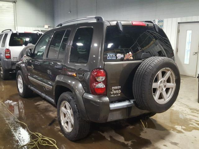 1J4GL58KX6W163618 - 2006 JEEP LIBERTY LI BROWN photo 3