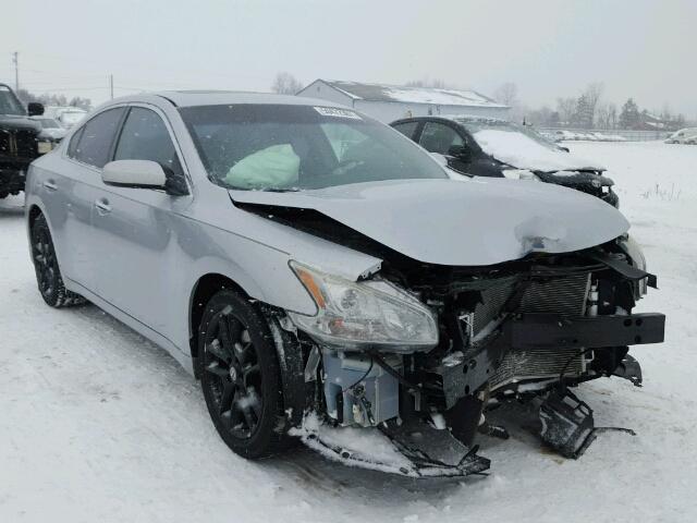 1N4AA51E39C833544 - 2009 NISSAN MAXIMA S SILVER photo 1