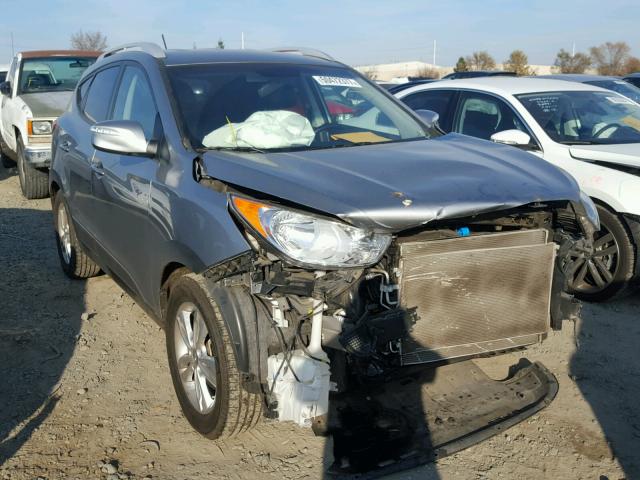 KM8JU3AC2CU437767 - 2012 HYUNDAI TUCSON GLS GRAY photo 1