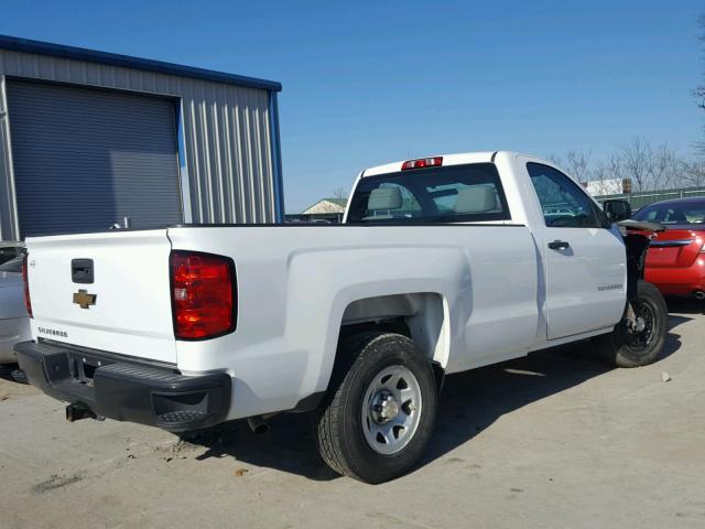 1GCNCPEC2FZ179199 - 2015 CHEVROLET SILVERADO WHITE photo 4