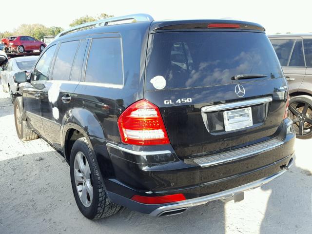 4JGBF7BE9BA728840 - 2011 MERCEDES-BENZ GL 450 4MA BLACK photo 3