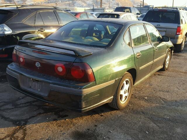 2G1WH55K529146468 - 2002 CHEVROLET IMPALA LS BLACK photo 4