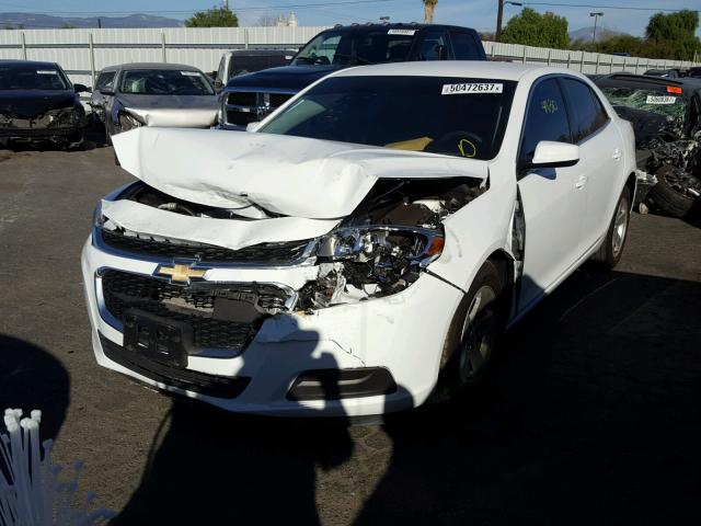 1G11C5SA7GU157289 - 2016 CHEVROLET MALIBU LIM WHITE photo 2