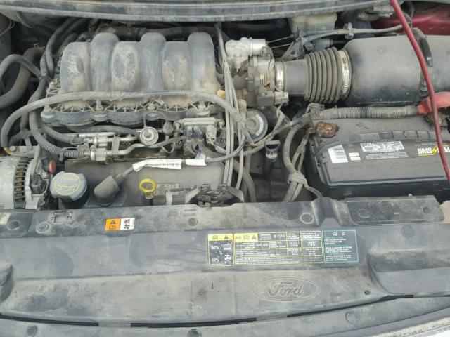 2FMZA52443BA99423 - 2003 FORD WINDSTAR S BURGUNDY photo 7