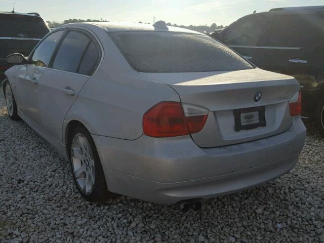 WBAVB33556KS36422 - 2006 BMW 330 I SILVER photo 3