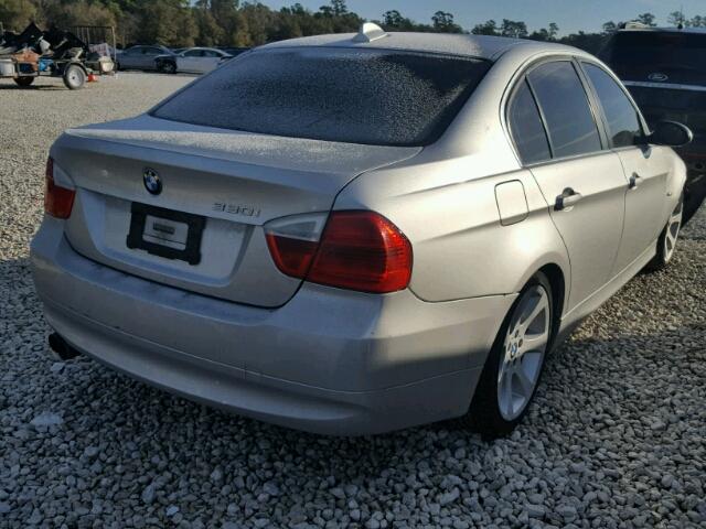 WBAVB33556KS36422 - 2006 BMW 330 I SILVER photo 4