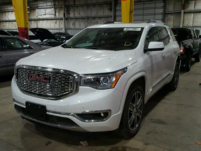 1GKKNXLS9HZ242913 - 2017 GMC ACADIA DEN WHITE photo 2