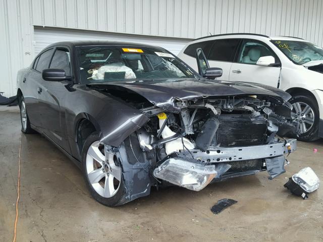 2C3CDXBG8DH691787 - 2013 DODGE CHARGER SE GRAY photo 1