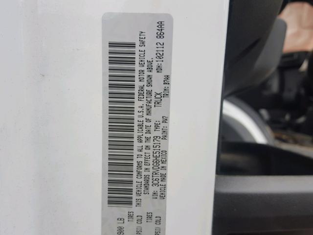 3C6TRVDG6HE515179 - 2017 RAM PROMASTER 白色 照片 10