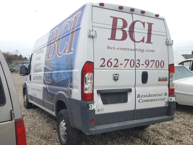 3C6TRVDG6HE515179 - 2017 RAM PROMASTER 白色 照片 3