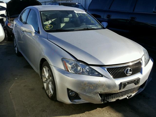 JTHBF5C26C5181497 - 2012 LEXUS IS 250 SILVER photo 1