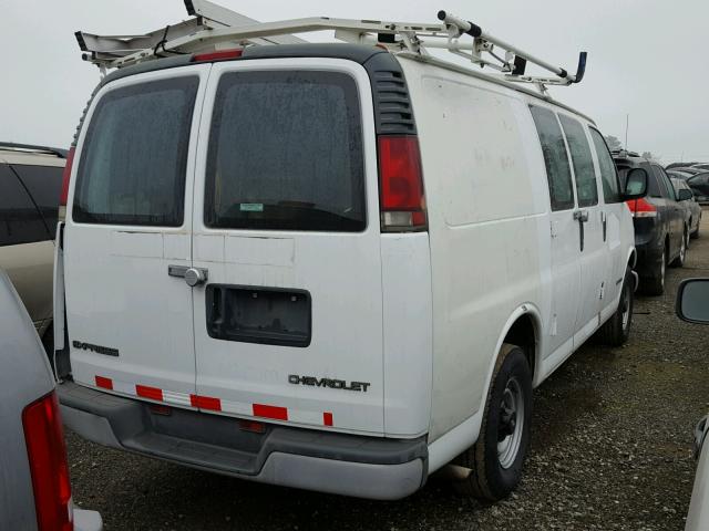 1GCHG35R111170158 - 2001 CHEVROLET EXPRESS G3 WHITE photo 4