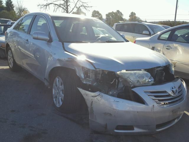 4T1BB46K09U067170 - 2009 TOYOTA CAMRY HYBR SILVER photo 1