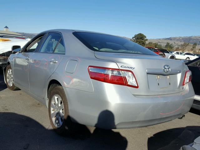 4T1BB46K09U067170 - 2009 TOYOTA CAMRY HYBR SILVER photo 3