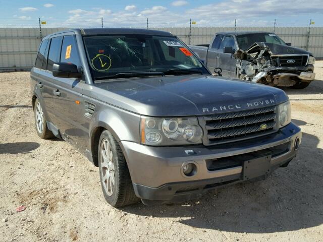 SALSF25478A151818 - 2008 LAND ROVER RANGE ROVE GRAY photo 1