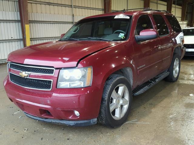 1GNFC13J47R266372 - 2007 CHEVROLET TAHOE C150 MAROON photo 2