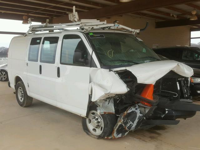 1GCWGFCA5D1141465 - 2013 CHEVROLET EXPRESS G2 WHITE photo 1