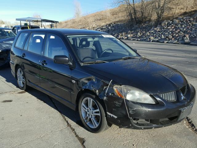 JA3AD69F54U034385 - 2004 MITSUBISHI LANCER RAL BLACK photo 1