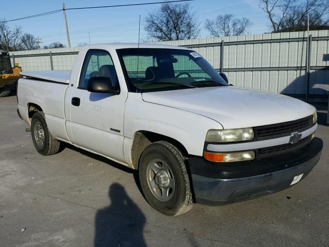 1GCEC14W7XZ203295 - 1999 CHEVROLET SILVERADO WHITE photo 1