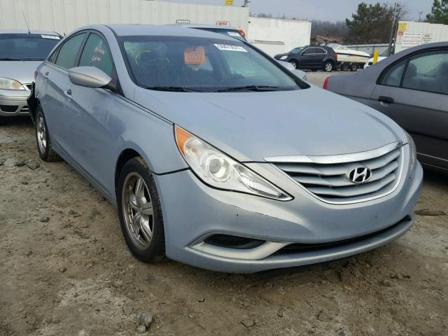 5NPEB4AC1BH040657 - 2011 HYUNDAI SONATA GLS BLUE photo 1