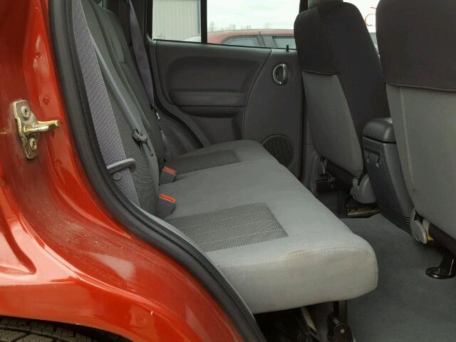 1J4GL58K96W294586 - 2006 JEEP LIBERTY LI RED photo 6