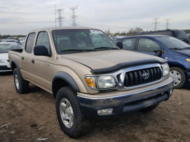 5TEGN92N34Z437705 - 2004 TOYOTA TACOMA DOU GOLD photo 1