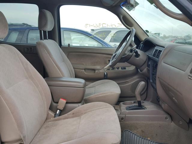 5TEGN92N34Z437705 - 2004 TOYOTA TACOMA DOU GOLD photo 5