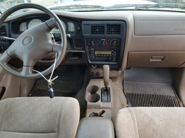 5TEGN92N34Z437705 - 2004 TOYOTA TACOMA DOU GOLD photo 9