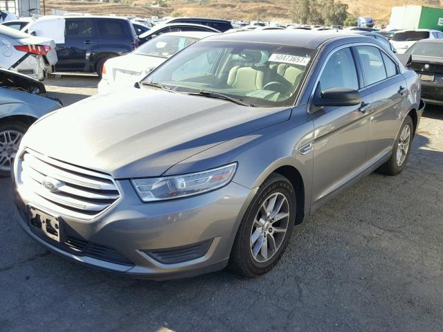 1FAHP2D83DG172665 - 2013 FORD TAURUS SE GRAY photo 2